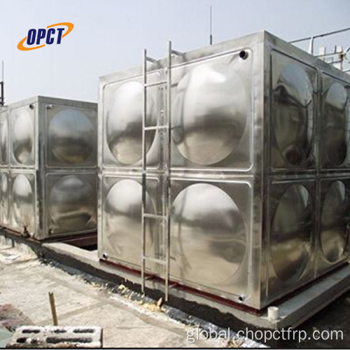 Stainless Steel Sectional Tank ss drinking water storage tank Manufactory